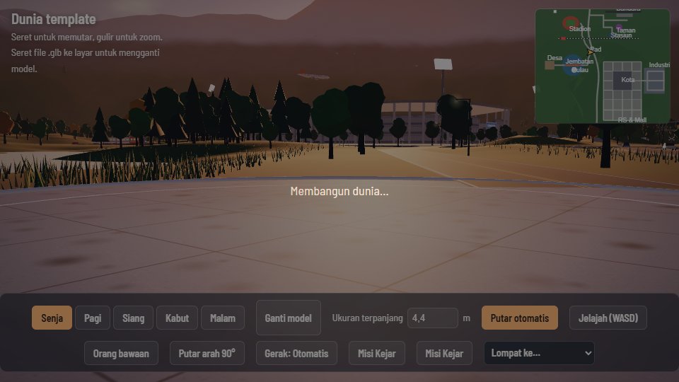 Dunia Template 3D