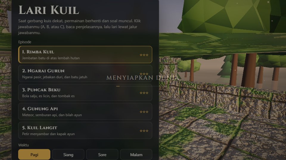 Lari Kuil — Kuis 5 Dunia
